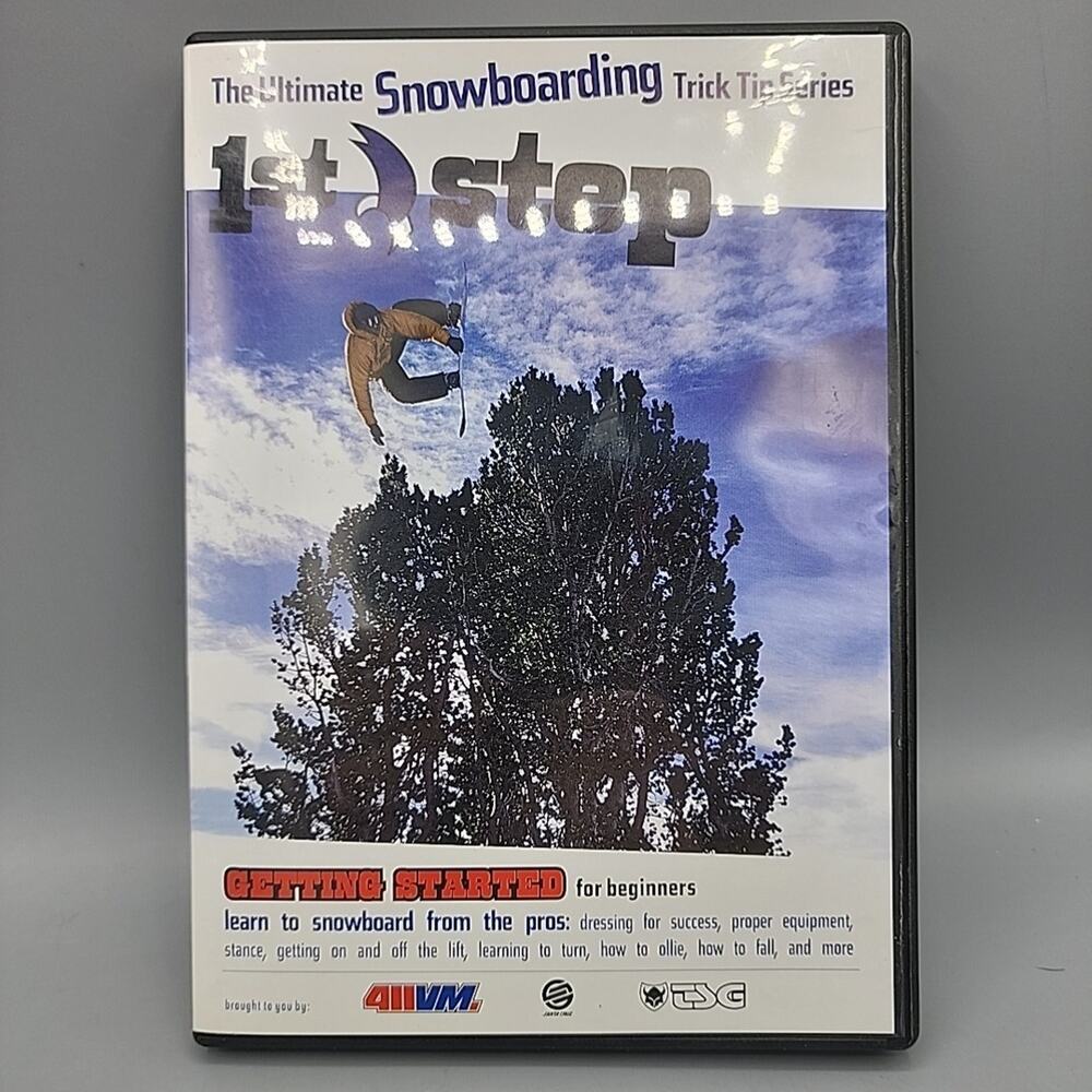 Ultimate Snowboarding Trick Tip Series - 1st Step Guide for Beginners DVD